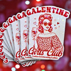 Galentine Girls Club (Retro Pin-up Style)