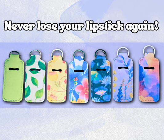 Lipstick Keychain Holder