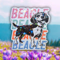 Beagle - Sticker - Holographic Sticker | The TabbyLoaf