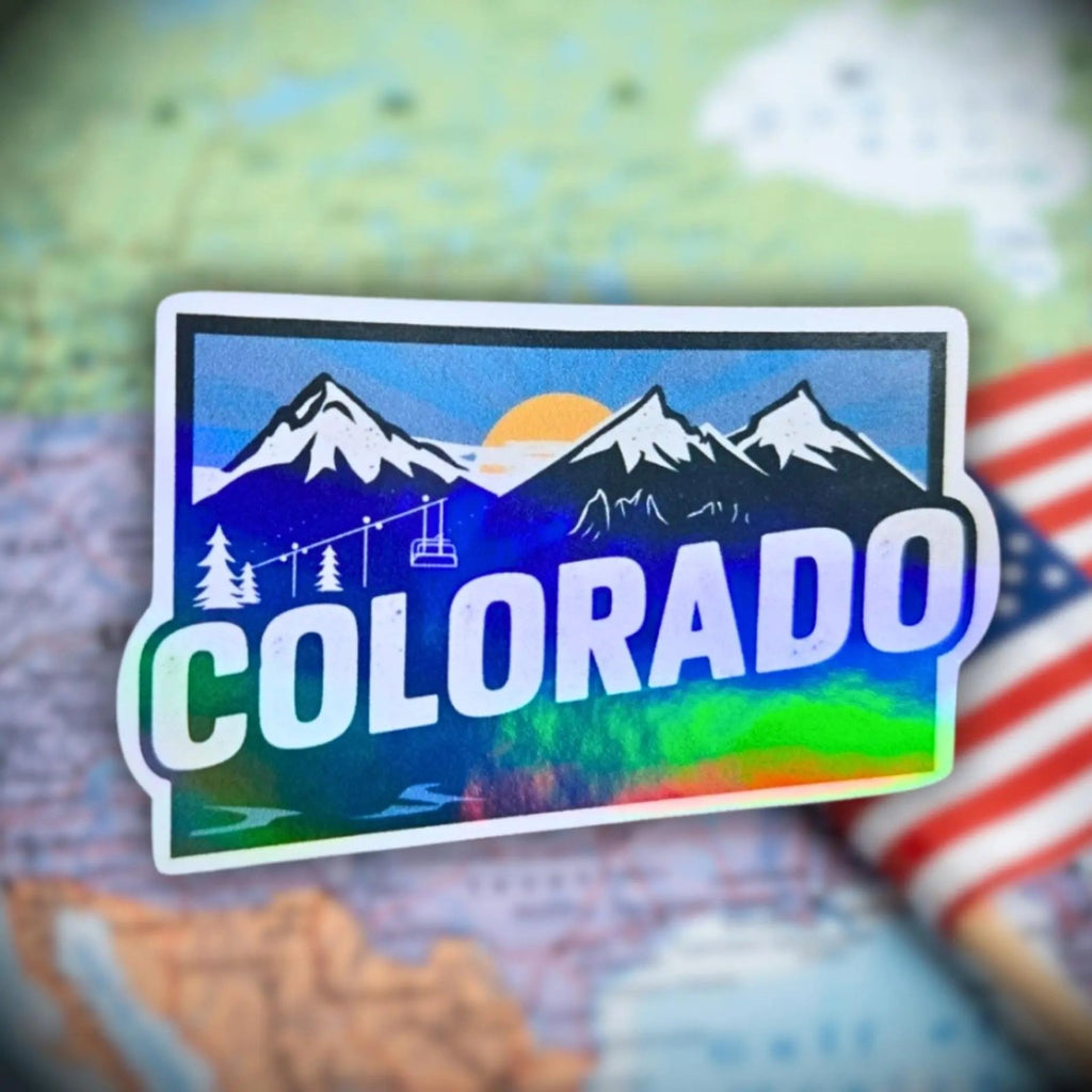 Colorado - Sticker - Holographic Sticker | The TabbyLoaf