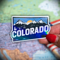 Colorado - Sticker - Holographic Sticker | The TabbyLoaf