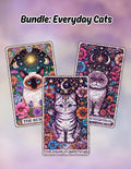 Everyday Cats – Sticker Pack - Holographic Sticker | The TabbyLoaf