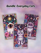 Everyday Cats – Sticker Pack - Holographic Sticker | The TabbyLoaf