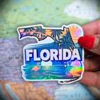 Florida - Sticker - Holographic Sticker | The TabbyLoaf