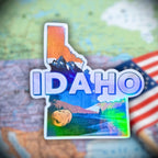 Idaho - Sticker - Holographic Sticker | The TabbyLoaf