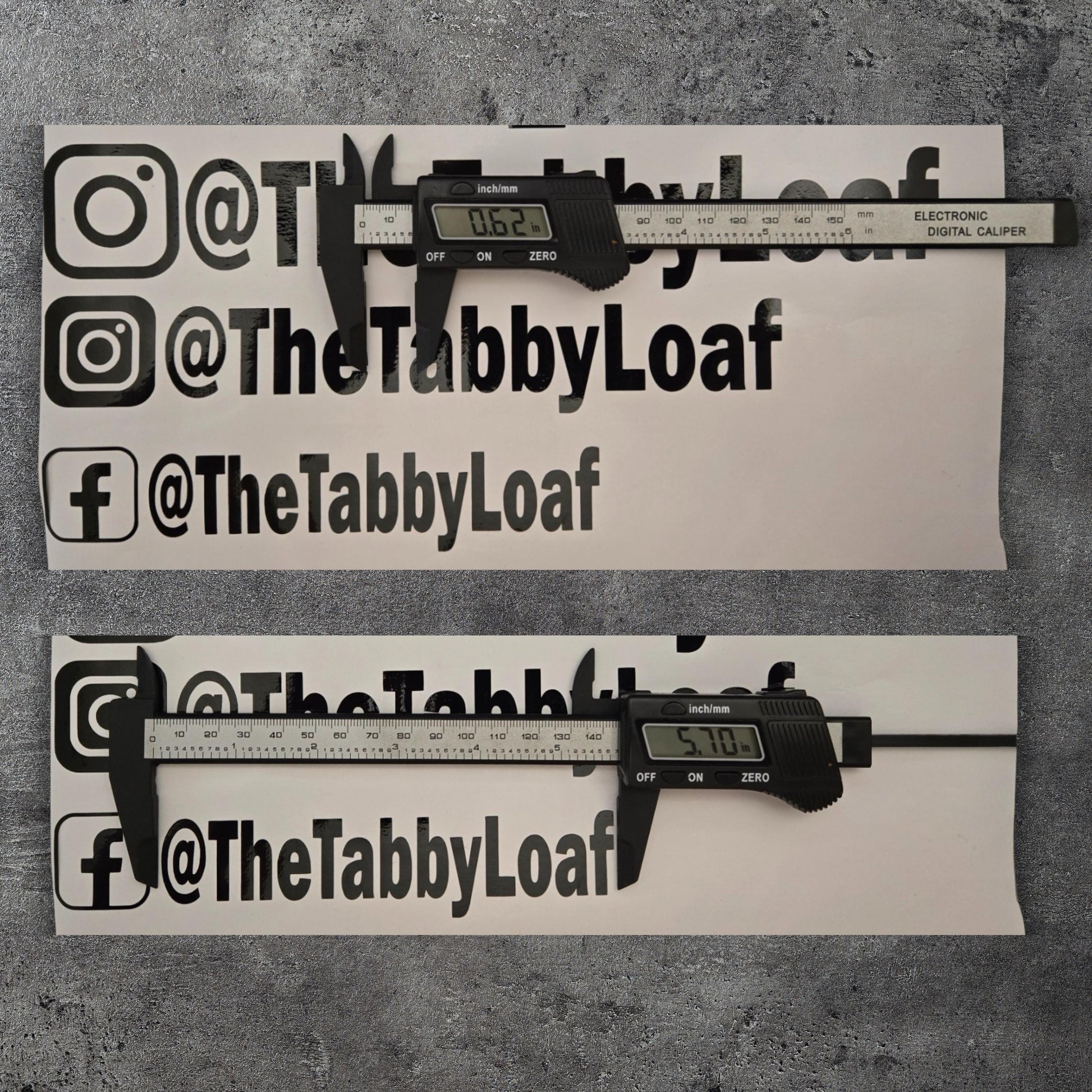 Custom Social Media Handle Decal • Personalized Car or Laptop Sticker for Business & Influencers • Vinyl IG TikTok YouTube Tag • Small Biz