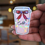 Croquette Pink Hot Coffee Cup
