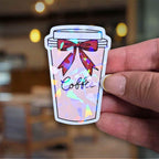 Croquette Pink Hot Coffee Cup