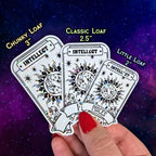 Pisces Tarot Card - Holographic Sticker | Waterproof Zodiac Decal for Phones, Laptops & Celestial Decor | Holo Kiss-Cut Vinyl Astrology Gift