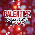 Galentine Squad - Holographic Sticker, Waterproof, UV Protected Vinyl, Party Favors for Galentine's Day, Wine and Gossip, Ladies Party Decor
