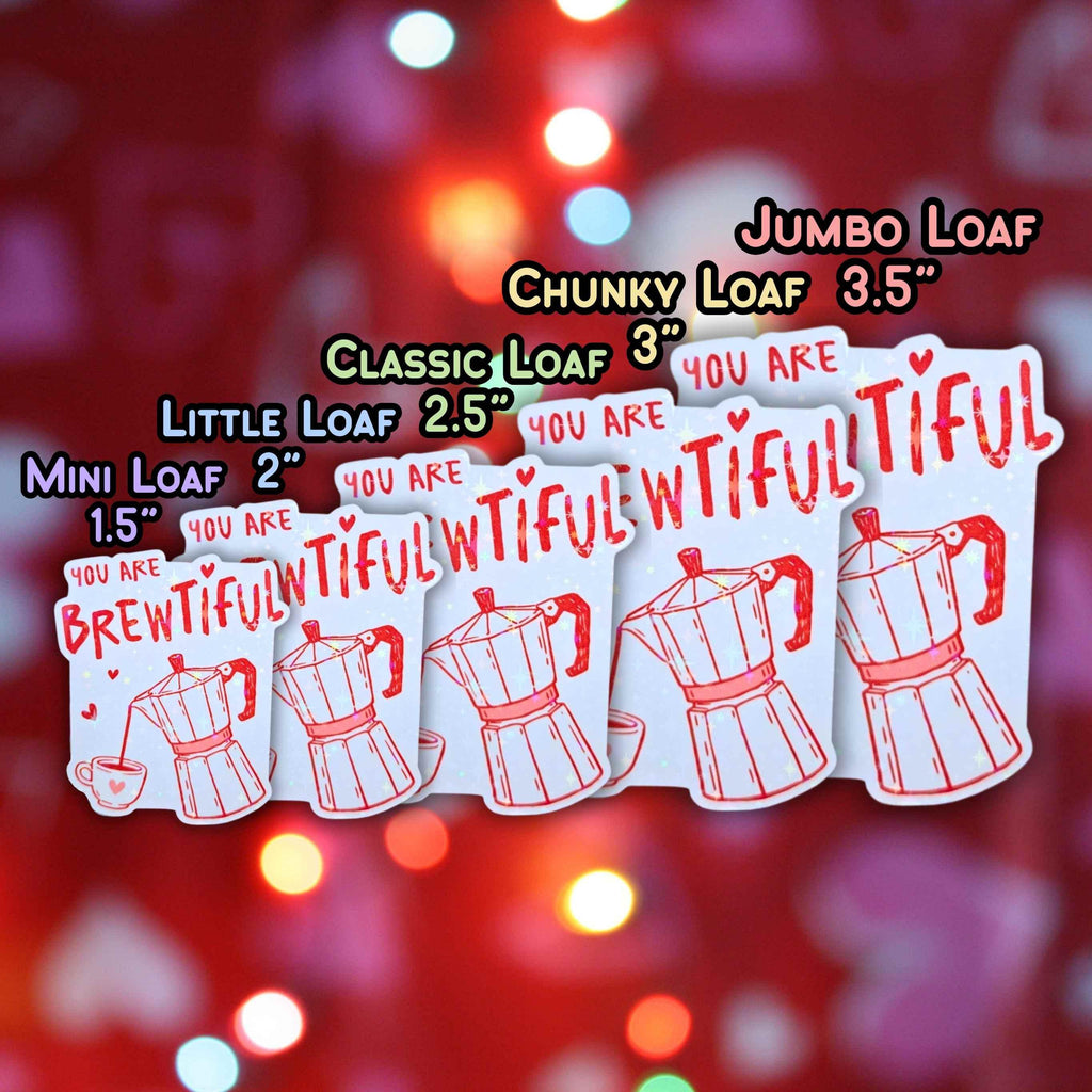 You Mean A Great Dill To Me - Holographic Sticker, Waterproof Vinyl, Food Pun, Pickle Vinyl Decal for Valentine's Day