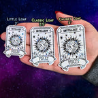 Pisces Tarot Card - Holographic Sticker | Waterproof Zodiac Decal for Phones, Laptops & Celestial Decor | Holo Kiss-Cut Vinyl Astrology Gift