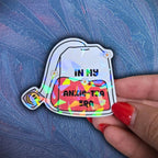 In My Anxie - Tea Era - Sticker - Holographic Sticker | The TabbyLoaf