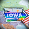 Iowa - Sticker - Holographic Sticker | The TabbyLoaf