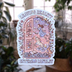 Leaving Reality Entering Fantasy - Sticker - Holographic Sticker | The TabbyLoaf