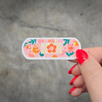 Mental Health Bandage - Sticker Pack - Holographic Sticker | The TabbyLoaf