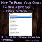 Mini Loaves (1.5") - Sticker Pack (3 or 5 packs) - Holographic Sticker | The TabbyLoaf