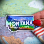 Montana - Sticker - Holographic Sticker | The TabbyLoaf
