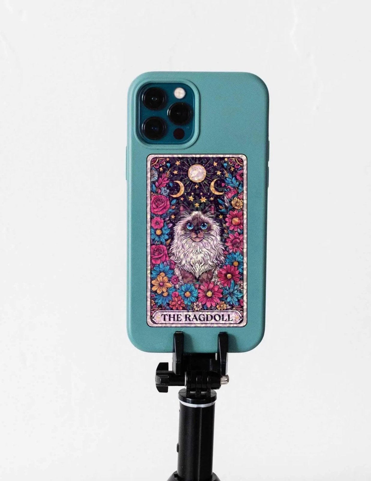 Mystical Midnight Cats – Sticker Pack - Holographic Sticker | The TabbyLoaf