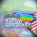 North Carolina - Sticker - Holographic Sticker | The TabbyLoaf