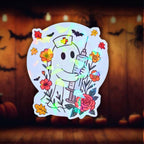 Nurse Ghost - Sticker - Holographic Sticker | The TabbyLoaf