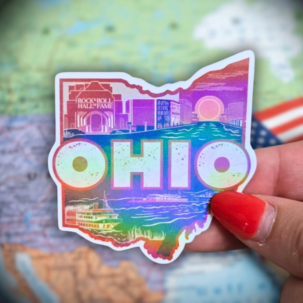 Ohio - Sticker - Holographic Sticker | The TabbyLoaf