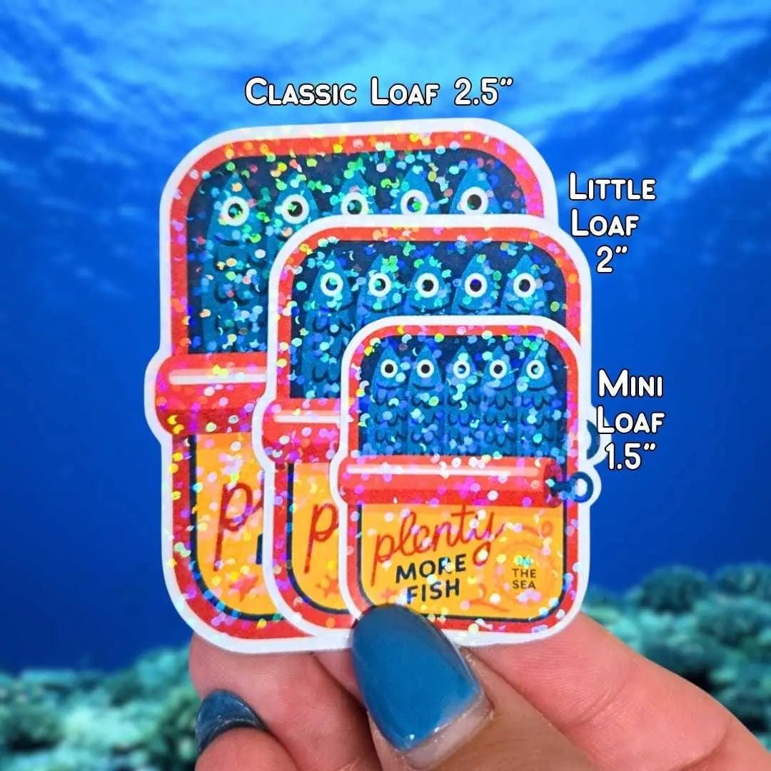 Plenty More Fish in the Sea Sardines Can - Sticker