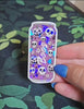 Holographic Boo Can Sticker – Purple Halloween Soda Vinyl Decal