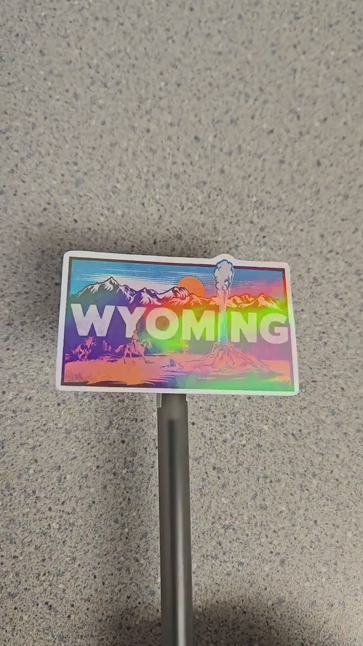 Wyoming - Sticker