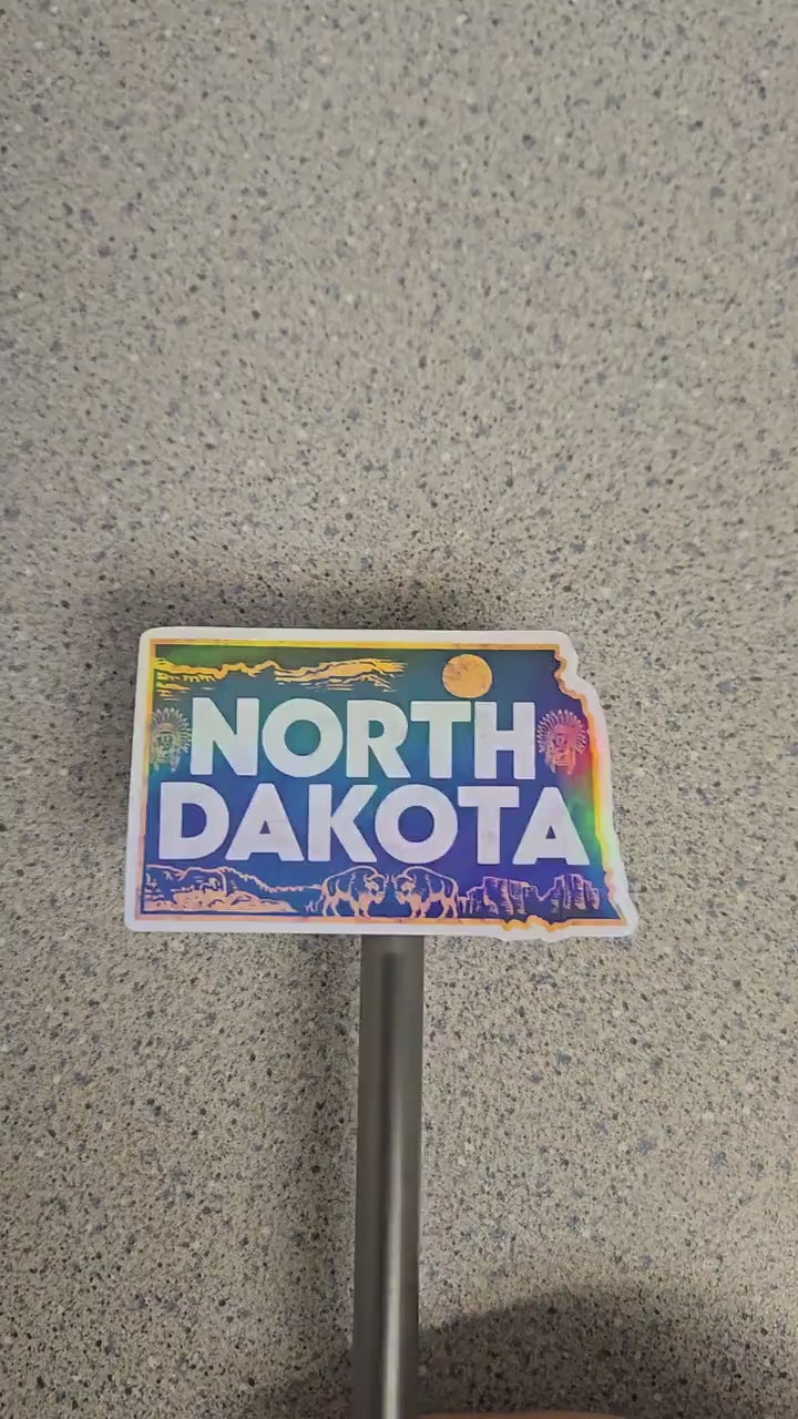North Dakota - Sticker