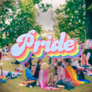 Pride (Rainbow Lettering) - Sticker - Holographic Sticker | The TabbyLoaf