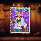 Purple Drink Ghost Stamp - Sticker - Holographic Sticker | The TabbyLoaf