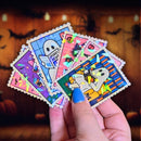 Reading Ghost Stamp - Sticker - Holographic Sticker | The TabbyLoaf