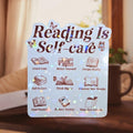 Reading Is Self - Care - Sticker - Holographic Sticker | The TabbyLoaf