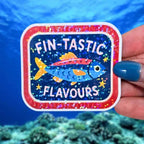 Sardine Can "Fin - Tastic Flavours" - Sticker - Holographic Sticker | The TabbyLoaf