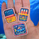 Sardine Can "Fin - Tastic Flavours" - Sticker - Holographic Sticker | The TabbyLoaf