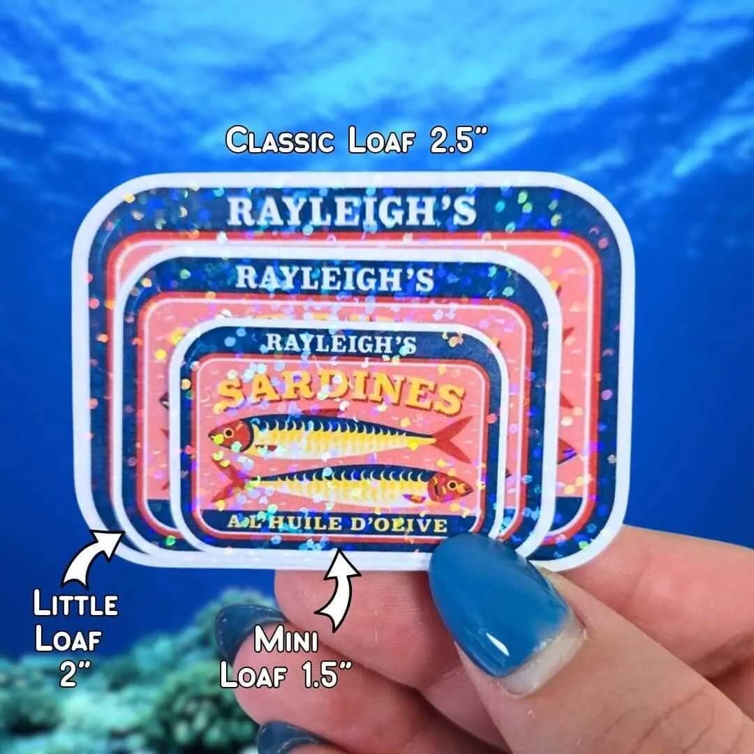 Sardines Can (Rayleigh's) - Sticker - Holographic Sticker | The TabbyLoaf