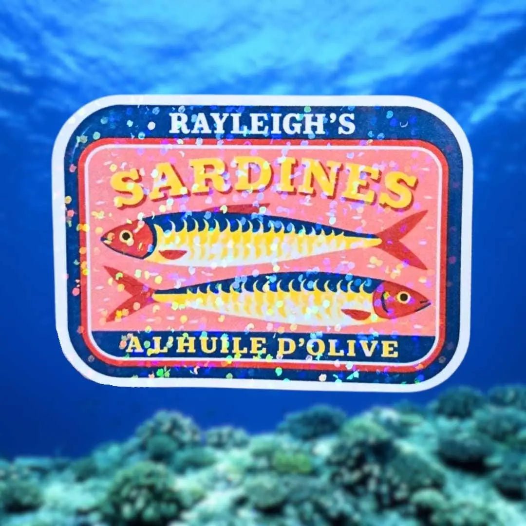 Sardines Can (Rayleigh's) - Sticker
