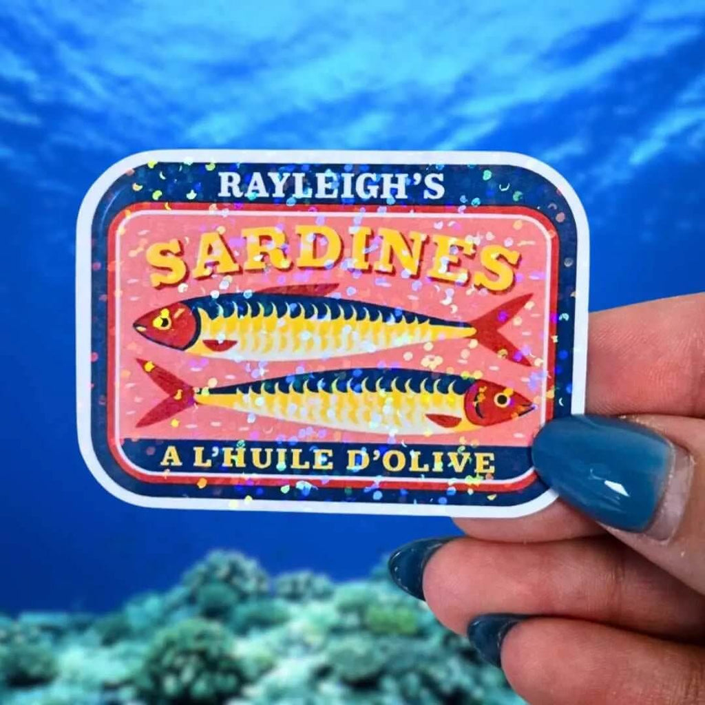 Sardines Can (Rayleigh's) - Sticker - Holographic Sticker | The TabbyLoaf