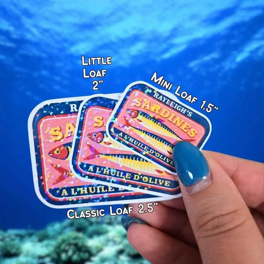 Sardines Can (Rayleigh's) - Sticker - Holographic Sticker | The TabbyLoaf