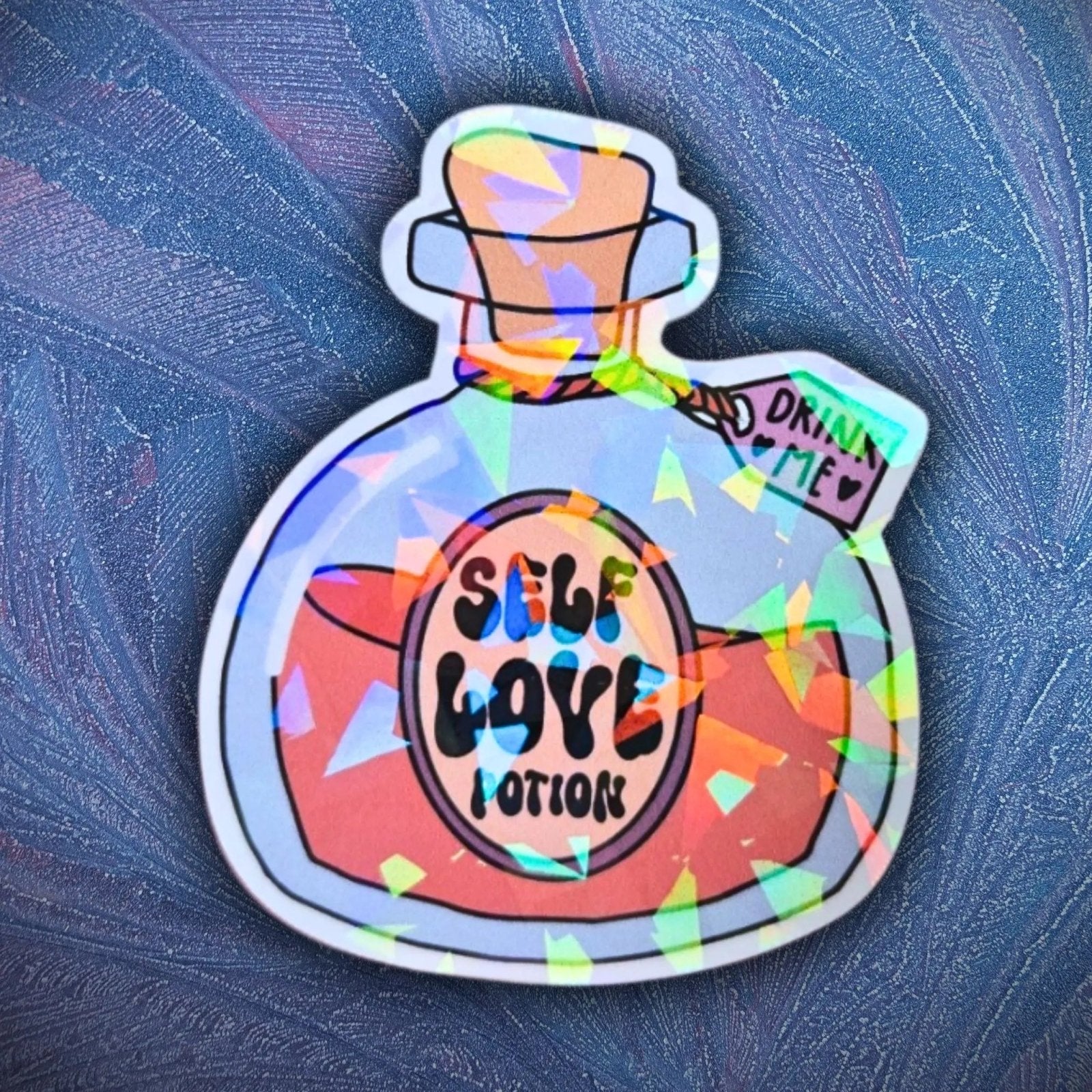 Self Love Potion - Sticker - Holographic Sticker | The TabbyLoaf