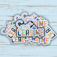 Spirit Lead Me - Sticker - Holographic Sticker | The TabbyLoaf