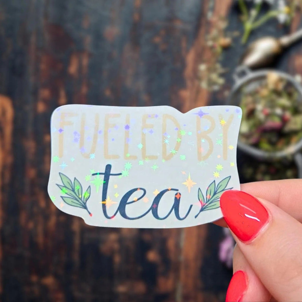 Tea Lover - Sticker Pack - Holographic Sticker | The TabbyLoaf