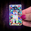 The Akita - Sticker - Holographic Sticker | The TabbyLoaf