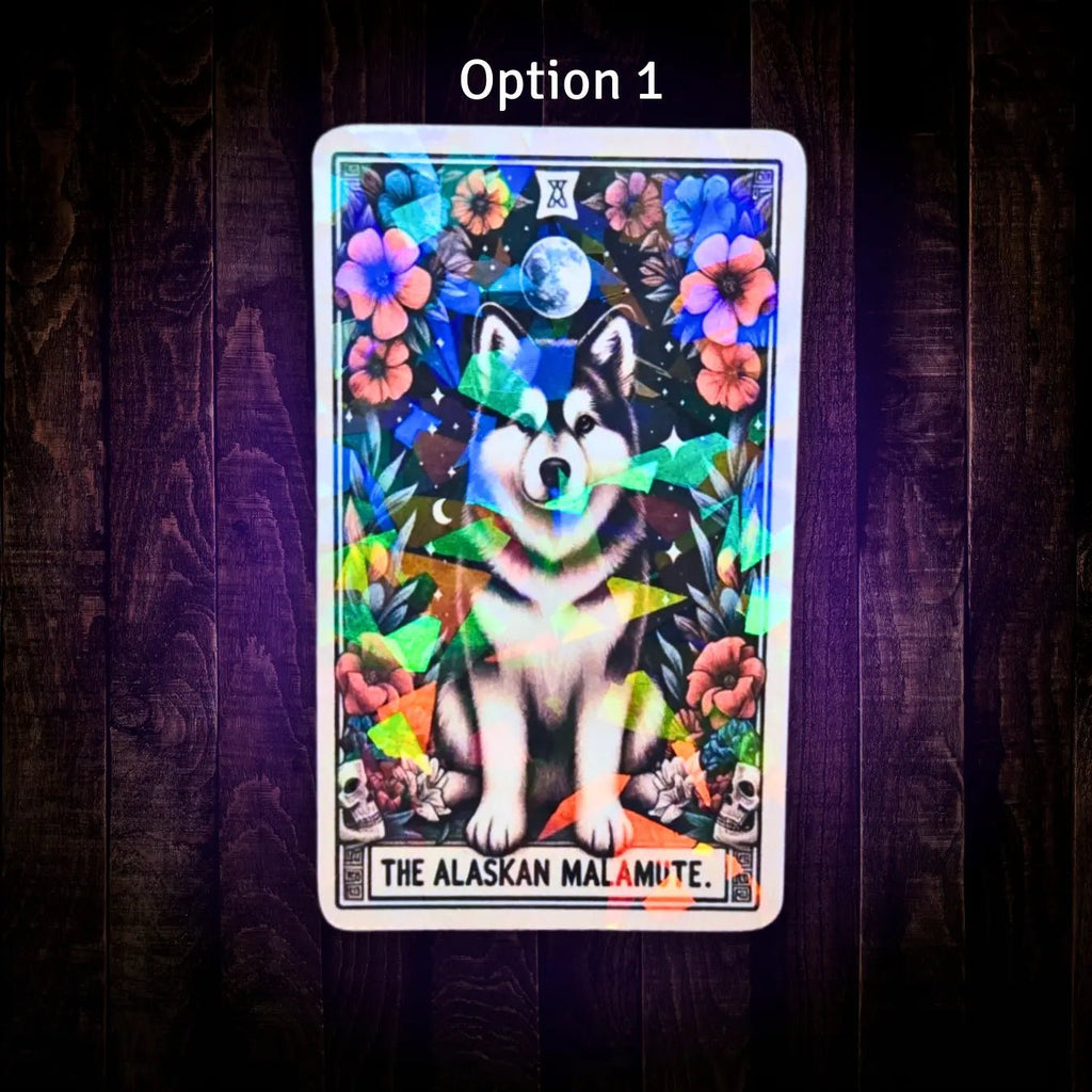 The Alaskan Malamute - Sticker - Holographic Sticker | The TabbyLoaf