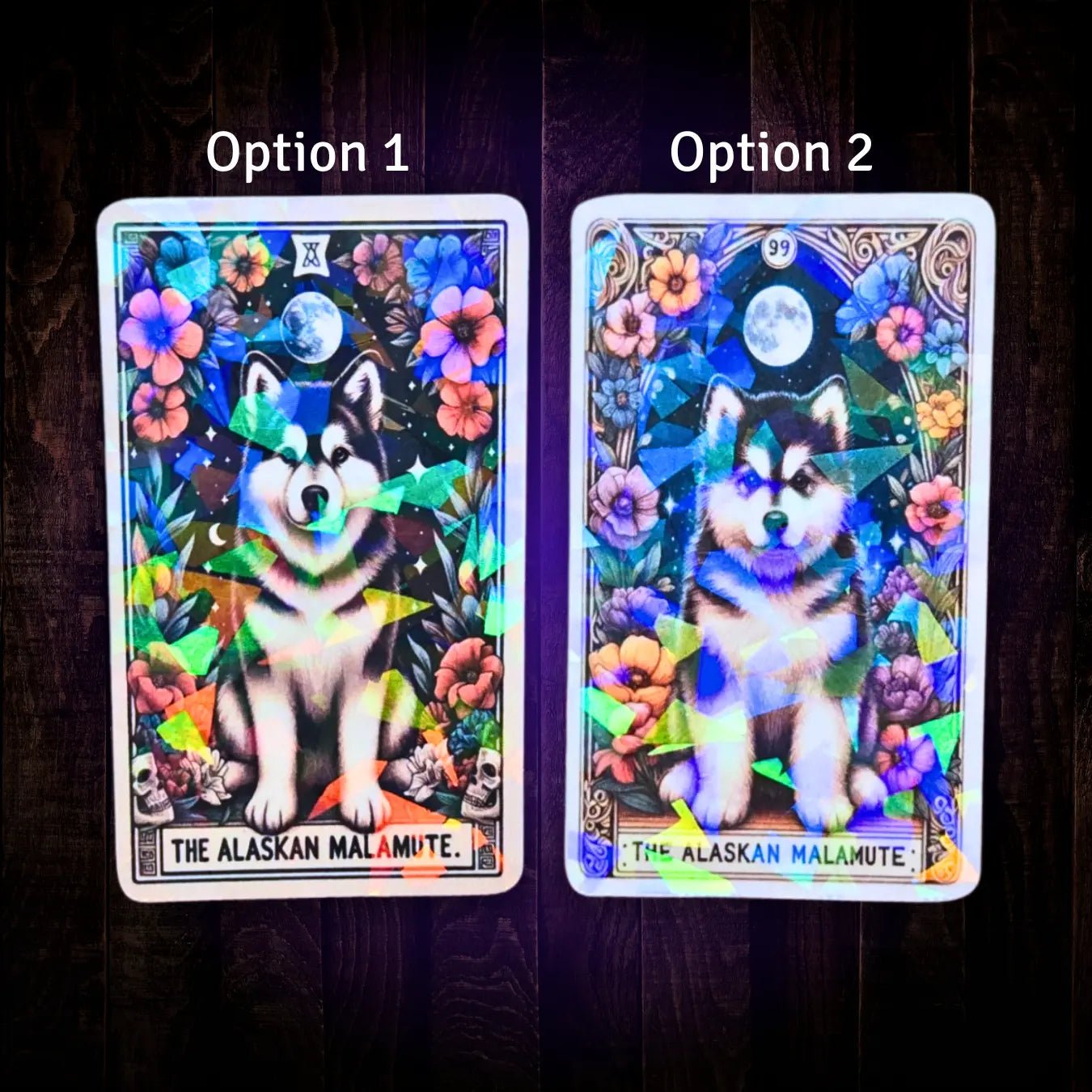 The Alaskan Malamute - Sticker - Holographic Sticker | The TabbyLoaf