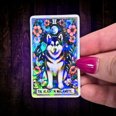 The Alaskan Malamute - Sticker - Holographic Sticker | The TabbyLoaf
