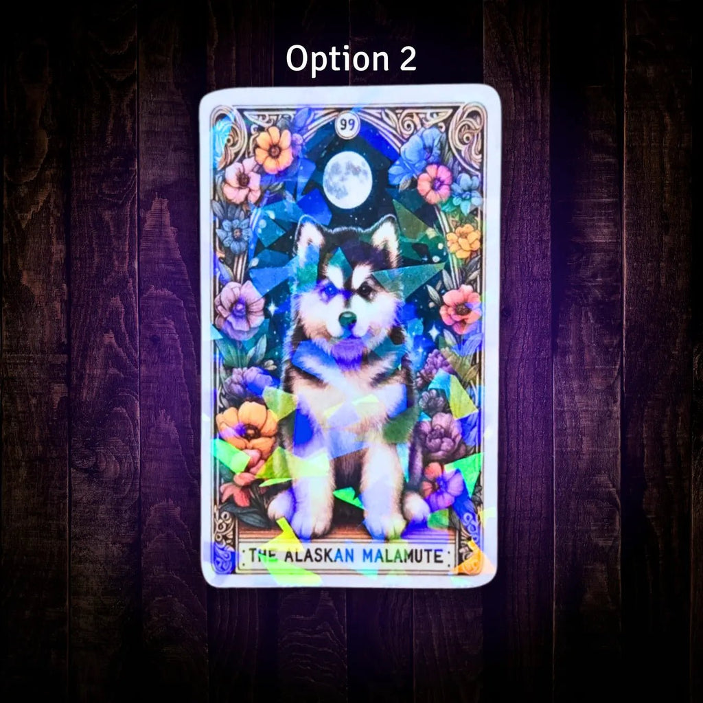 The Alaskan Malamute - Sticker - Holographic Sticker | The TabbyLoaf