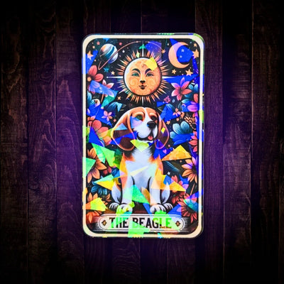The Beagle - Sticker - Holographic Sticker | The TabbyLoaf