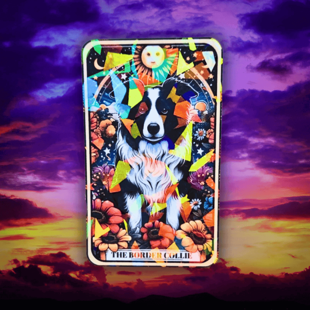 The Border Collie - Sticker - Holographic Sticker | The TabbyLoaf